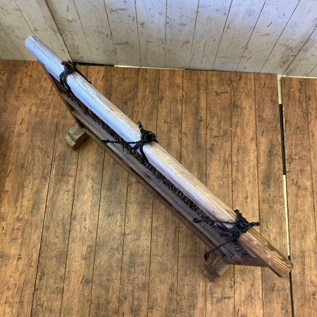 昭和レトロ 木製 竹 パーテーション 仕切り 間仕切り お座敷 古民家 古民具