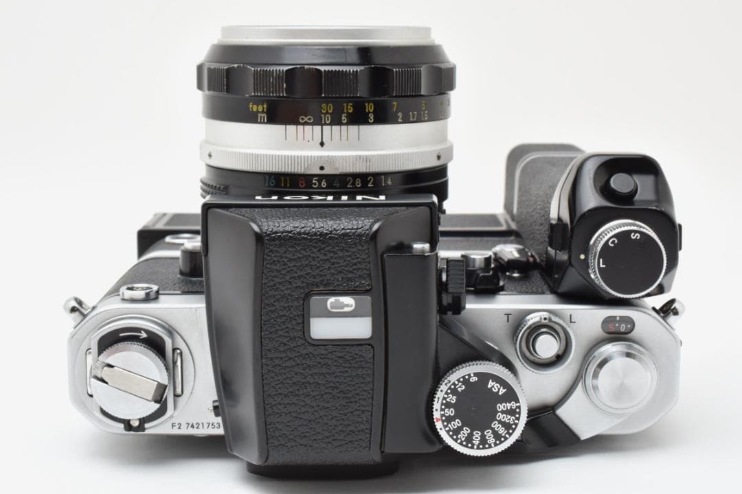 完動品 Nikon F2 フォトミックA 50mm f1.4 MD-2 MB-1