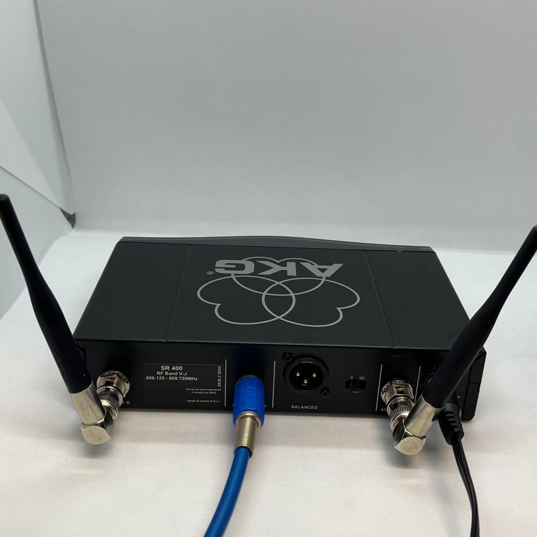 稼働品 AKG C519ML & PT 400 ワイヤレスマイクセット 管楽器用