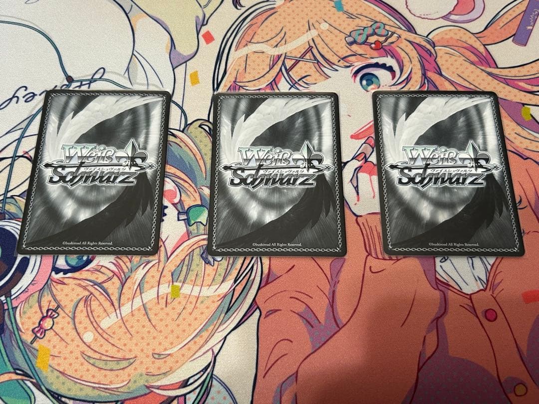 ヴァイスシュバルツ ヴァイス SP 杏菜 サイン 3枚 ナイスバディ マケイン