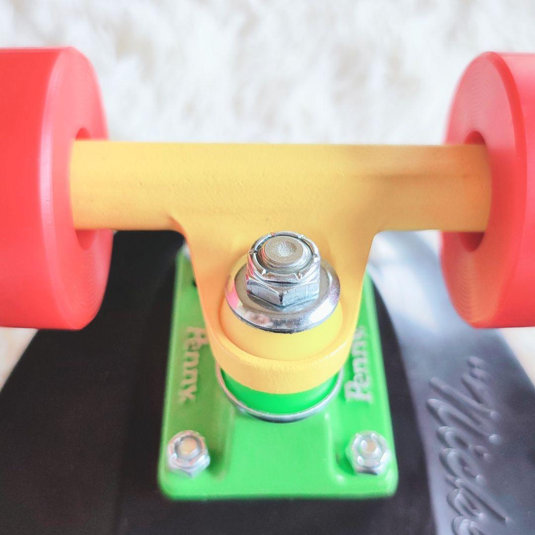 【美品】Penny ペニー スケートボード ラスタカラー スケボー 27インチ