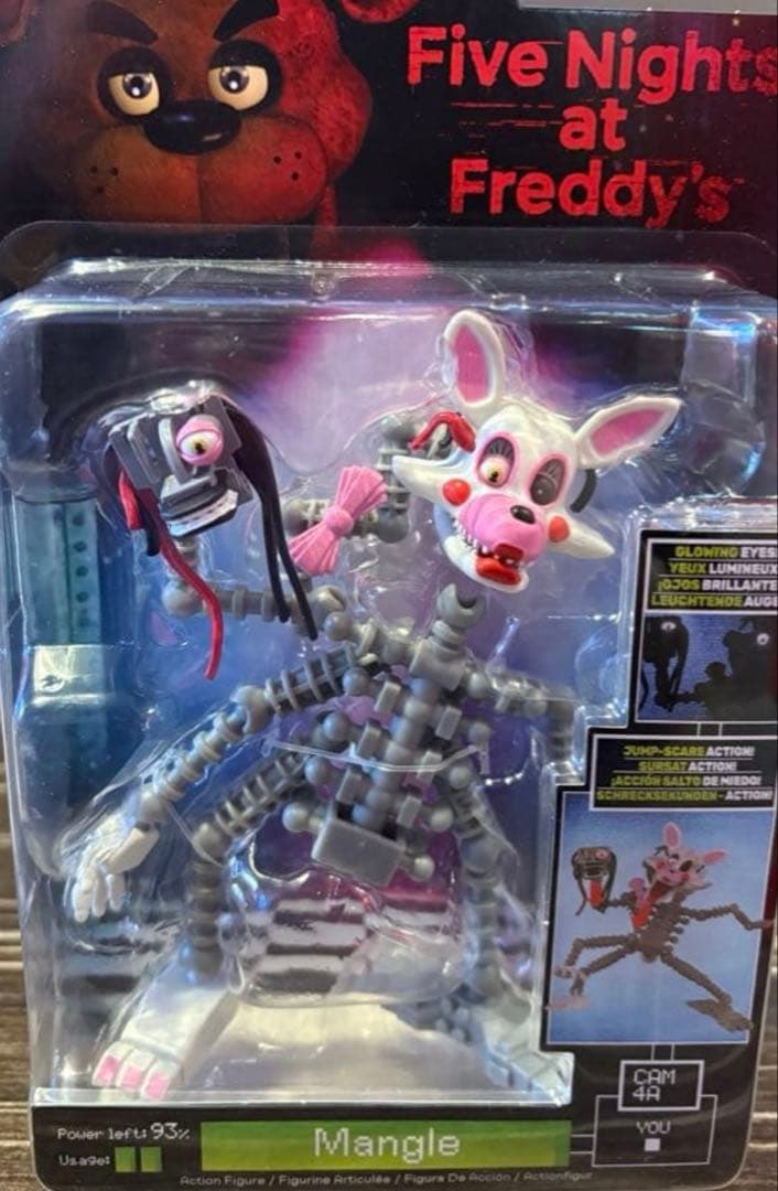 ファイブナイツアットフレディーズ2 アクションフィギュア　マングル　FNAF