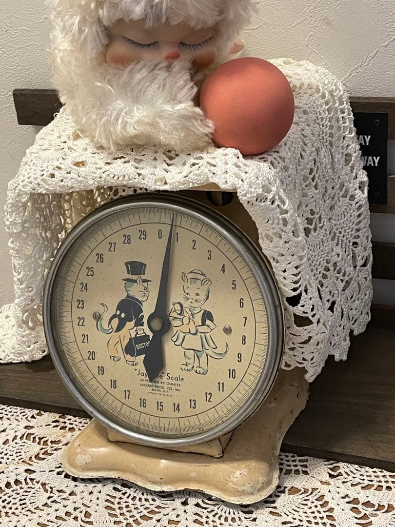 アンティーク　ヴィンテージ　ベビースケール　ベビーアニマル