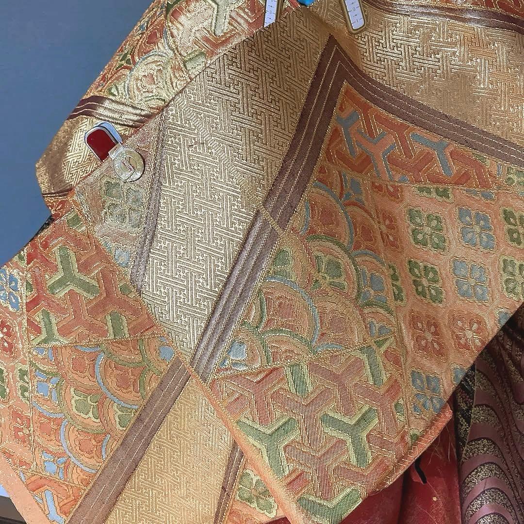 振袖フルセット　金彩加工友禅　黒と蝶々とラメでギャル完成　成人式振袖　振袖