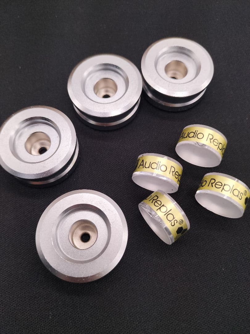 し*）様 オーディオリプラス石英インシュレーター 4個+ステンレスインシュレータ