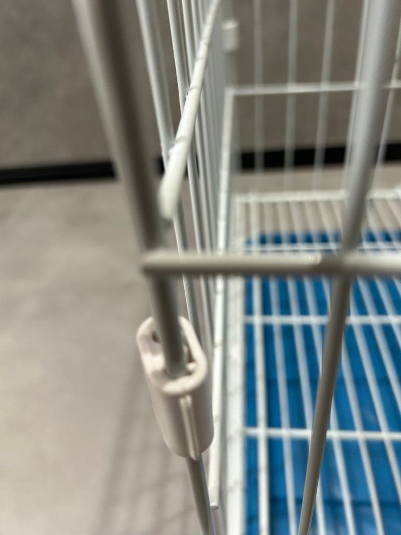 ホワイトメタルワイヤーケージ 大きめ