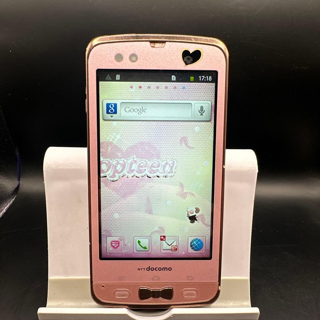 H79【希少】Arrows F-03D ドコモ Popteen ピンク ワンセグ