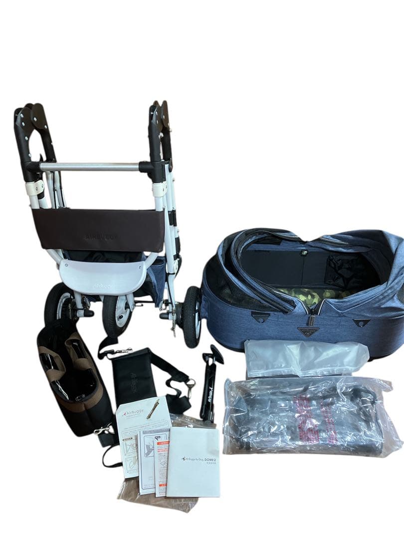 美品　Mサイズ　ペット用エアバギー・ドーム2/Airbuggy Dome2 M