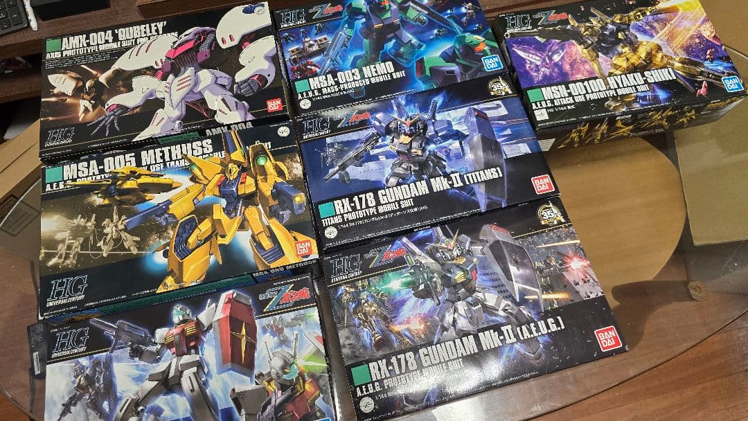 HGガンプラセット 14点まとめ売り グリプス戦役もの Ζガンダム