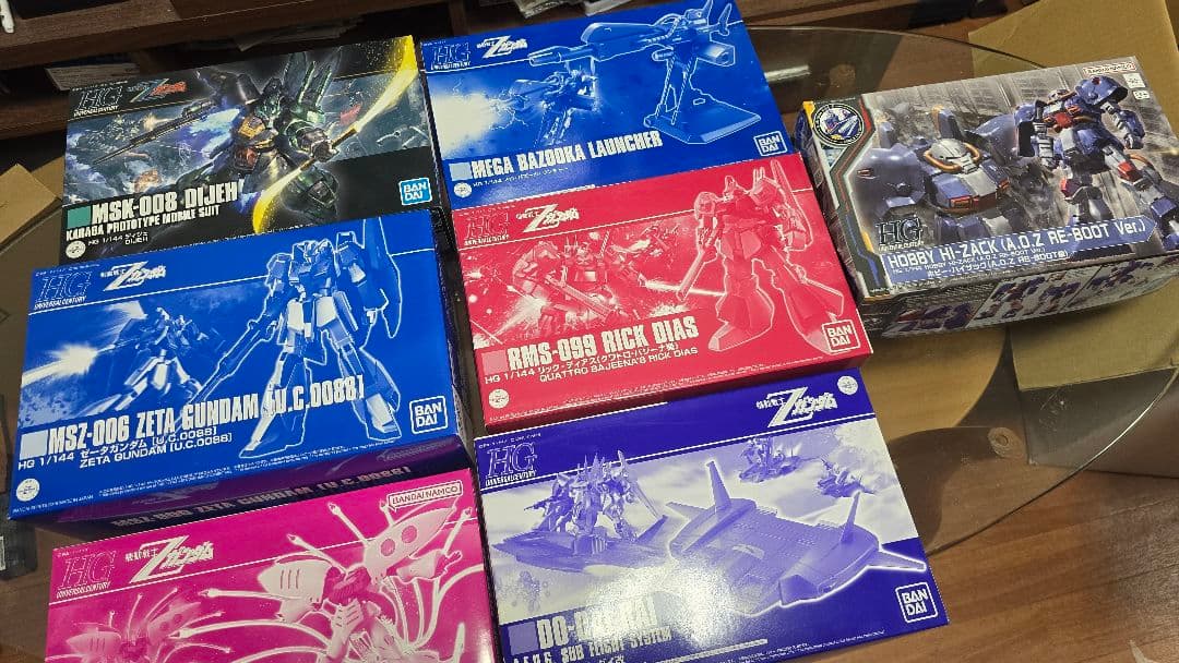 HGガンプラセット 14点まとめ売り グリプス戦役もの Ζガンダム