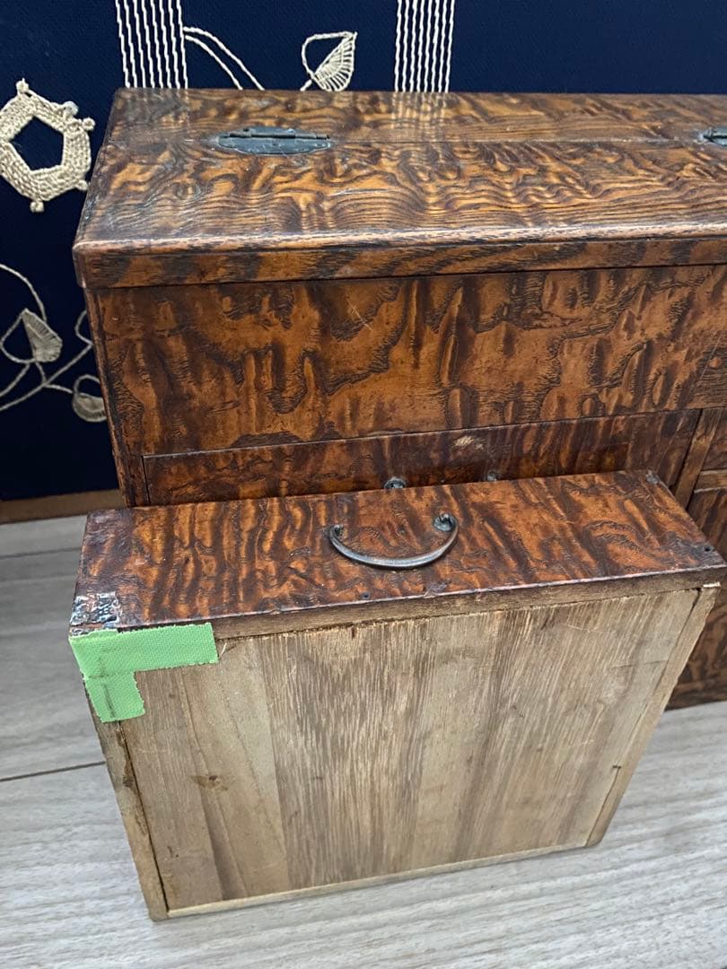 【希少】　小箱　収納　アンティーク　レトロ