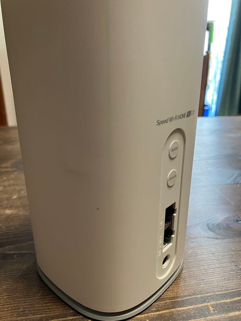Speed Wi-Fi  5G L13 本体と付属品