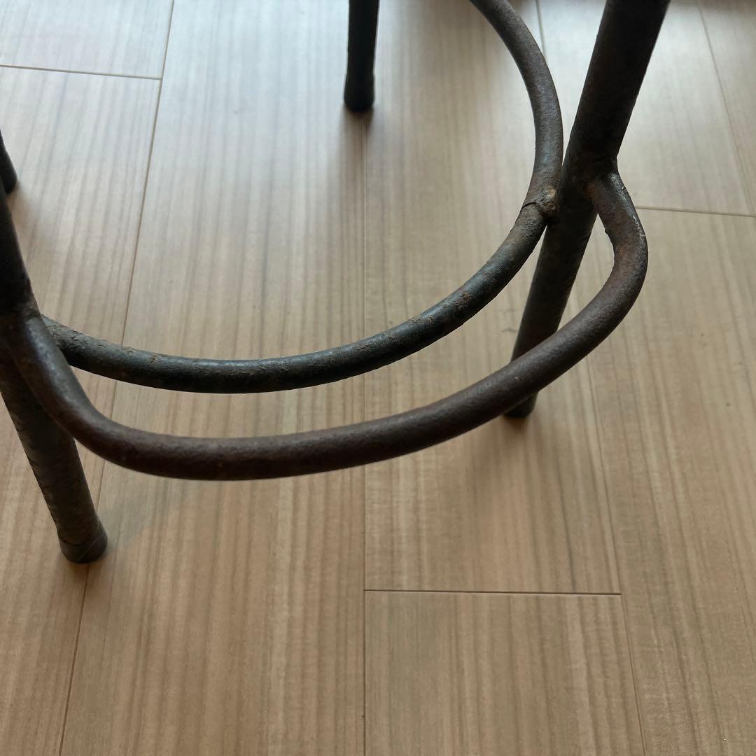 高さ調整可能 バースツール　ヴィンテージ　西海岸