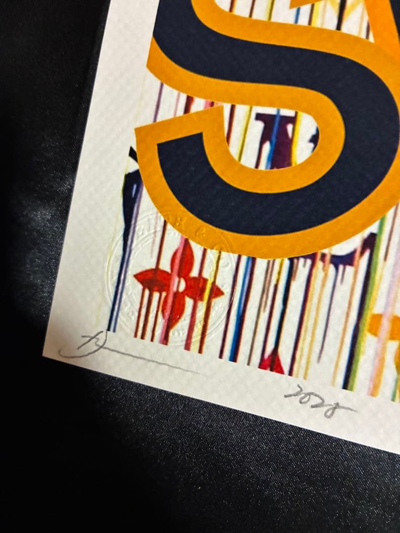 世界限定100枚 DEATH NYC アート ポスター sd①