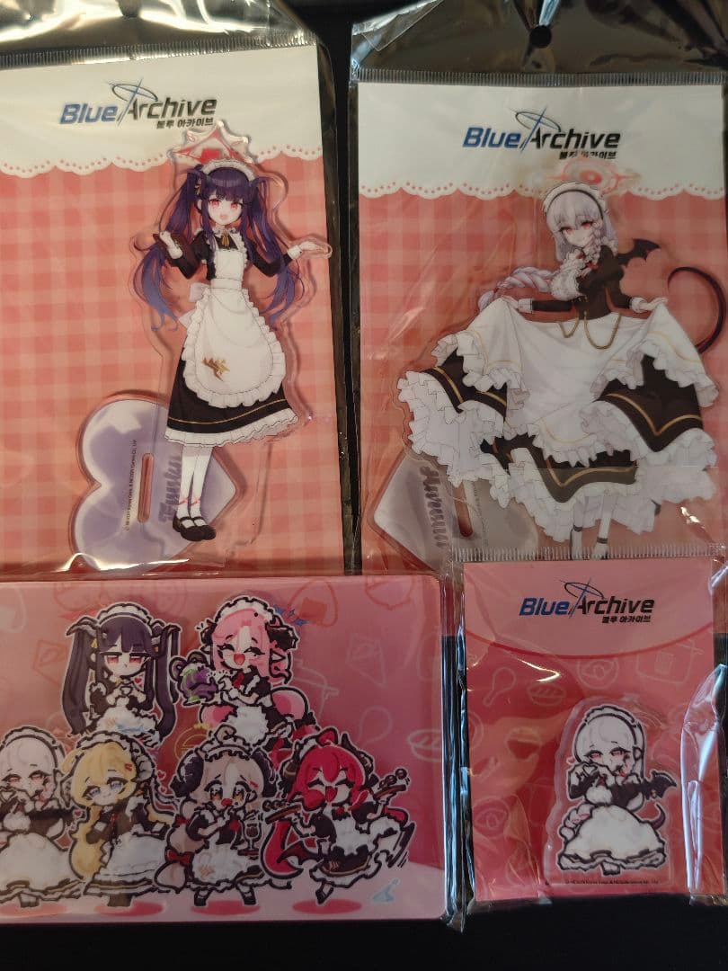 【韓国限定】ハルナ　フウカ アクスタ　ブロック　ブルーアーカイブ　ブルアカ