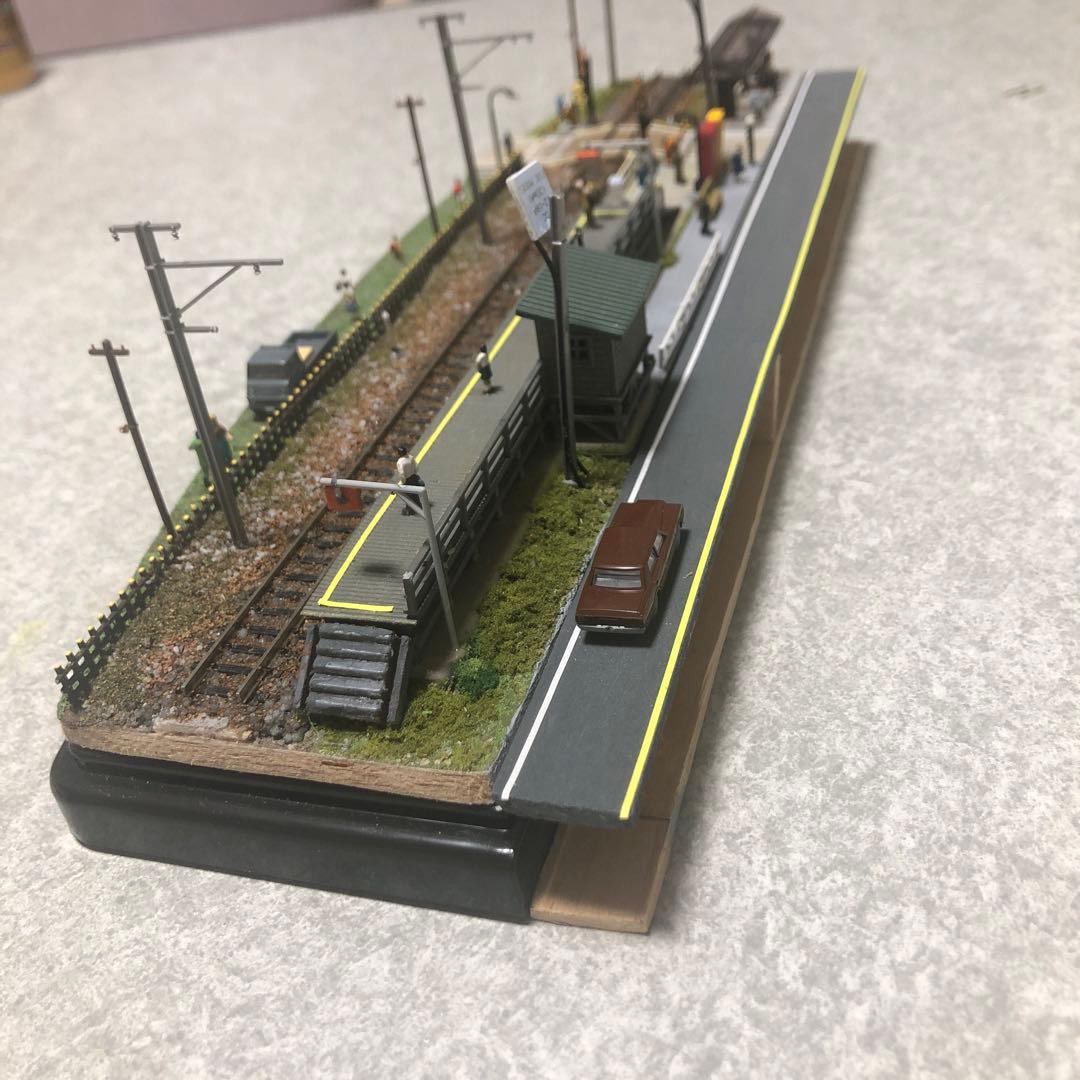 Nゲージ ローカル駅ジオラマ