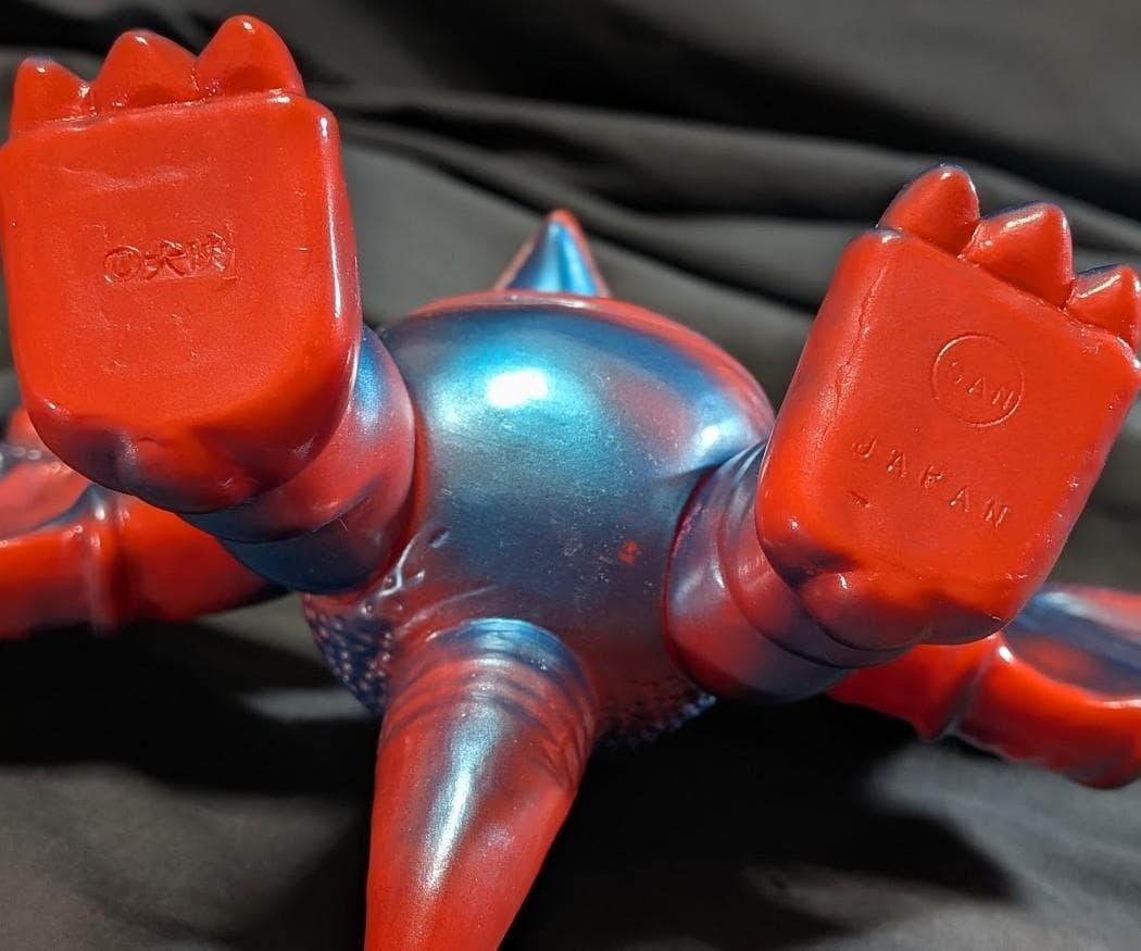 ギャオス（マルサン）電撃怪獣大作戦ソフビフィギュア