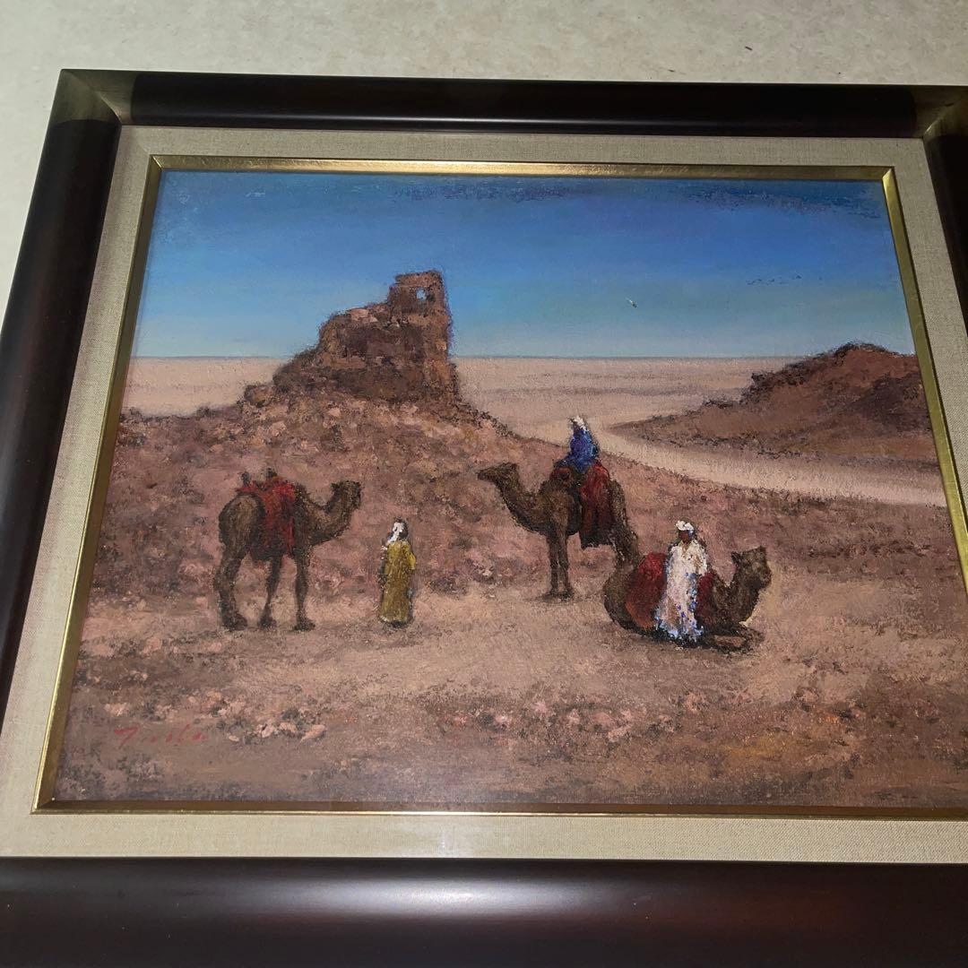 数日間限定セール！！多田　博一先生　遺跡のラクダ(シリア)