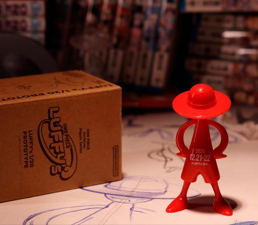 ワンピース 　LUFFY's　1/20プロトタイプ、ルフィ（エルバフ）2体セット