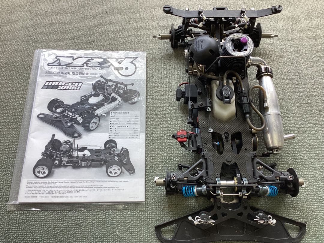 MUGEN MRX6 WC エンジン・メカ積み・MYLAPS付き