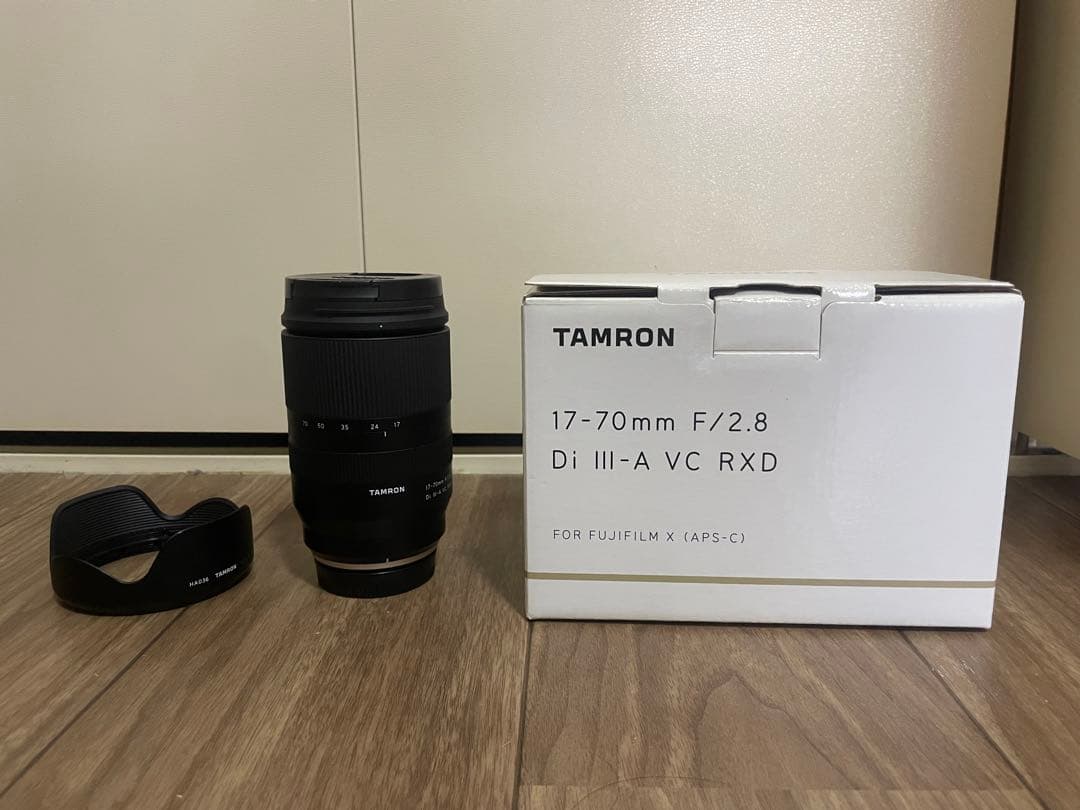 TAMRON 17-70mm F2.8 Xマウント　FUJIFILM