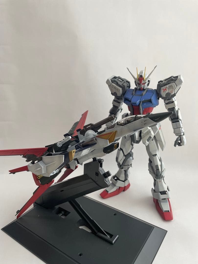 PG 1/60 ストライクガンダム　スカイグラスパー 塗装済完成品