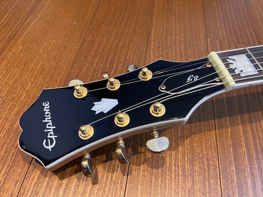 【美品】EPIPHONE EJ-200SCE/N ダブルピックアップ搭載
