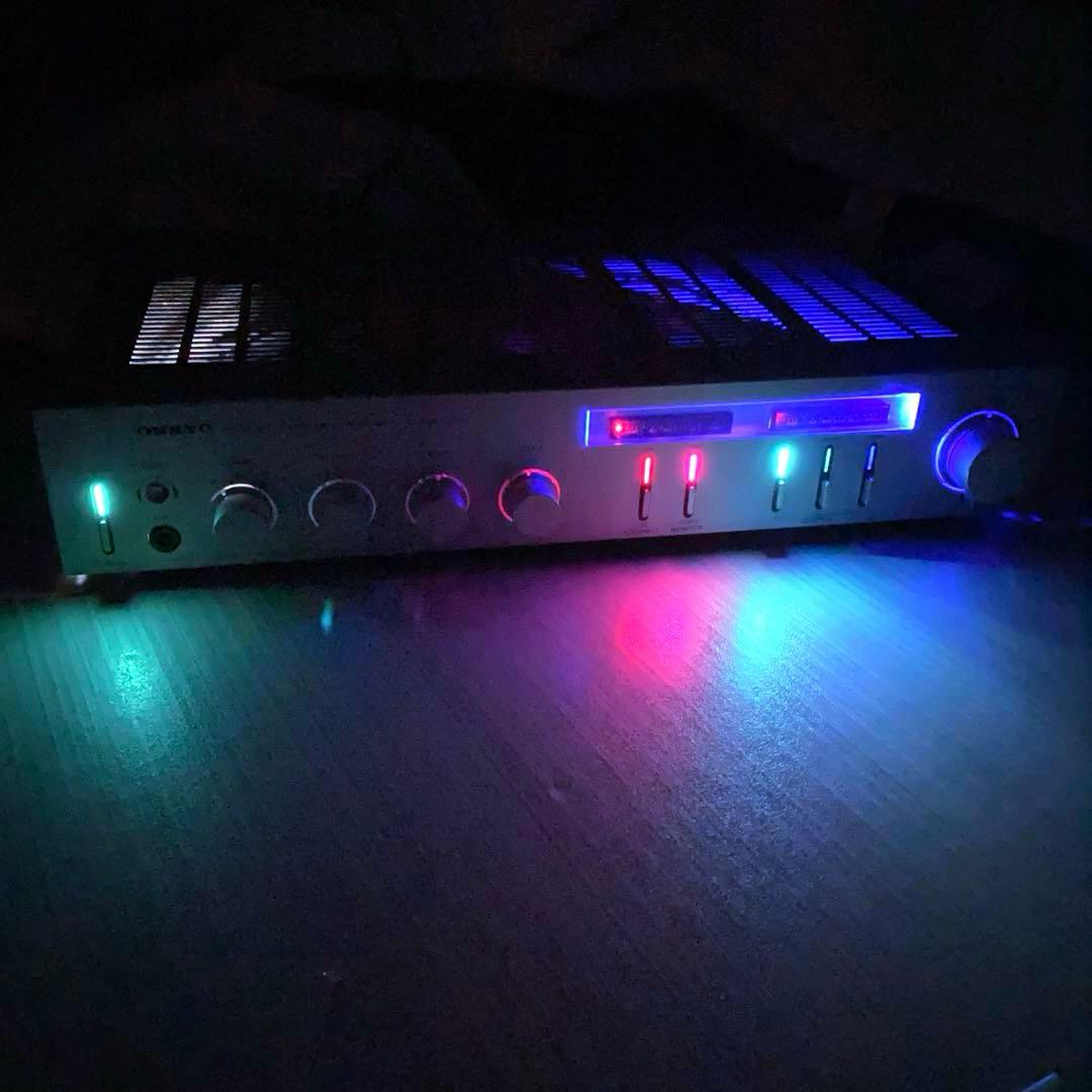 ONKYO プリメインアンプ フルLED化 オンキヨー
