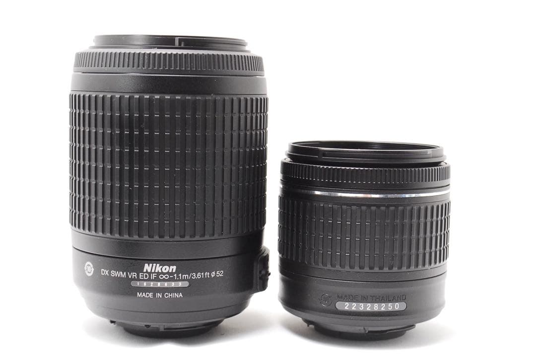 極美品】WiFi搭載 スマホ転送◎ Nikon D5600 ダブルレンズ 初心者