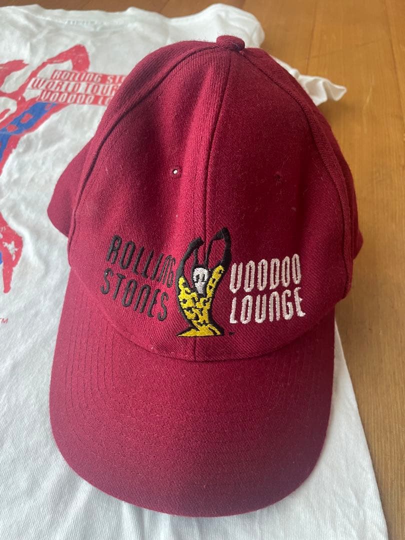ローリングストーンズ94/95ツアーTシャツとキャップ