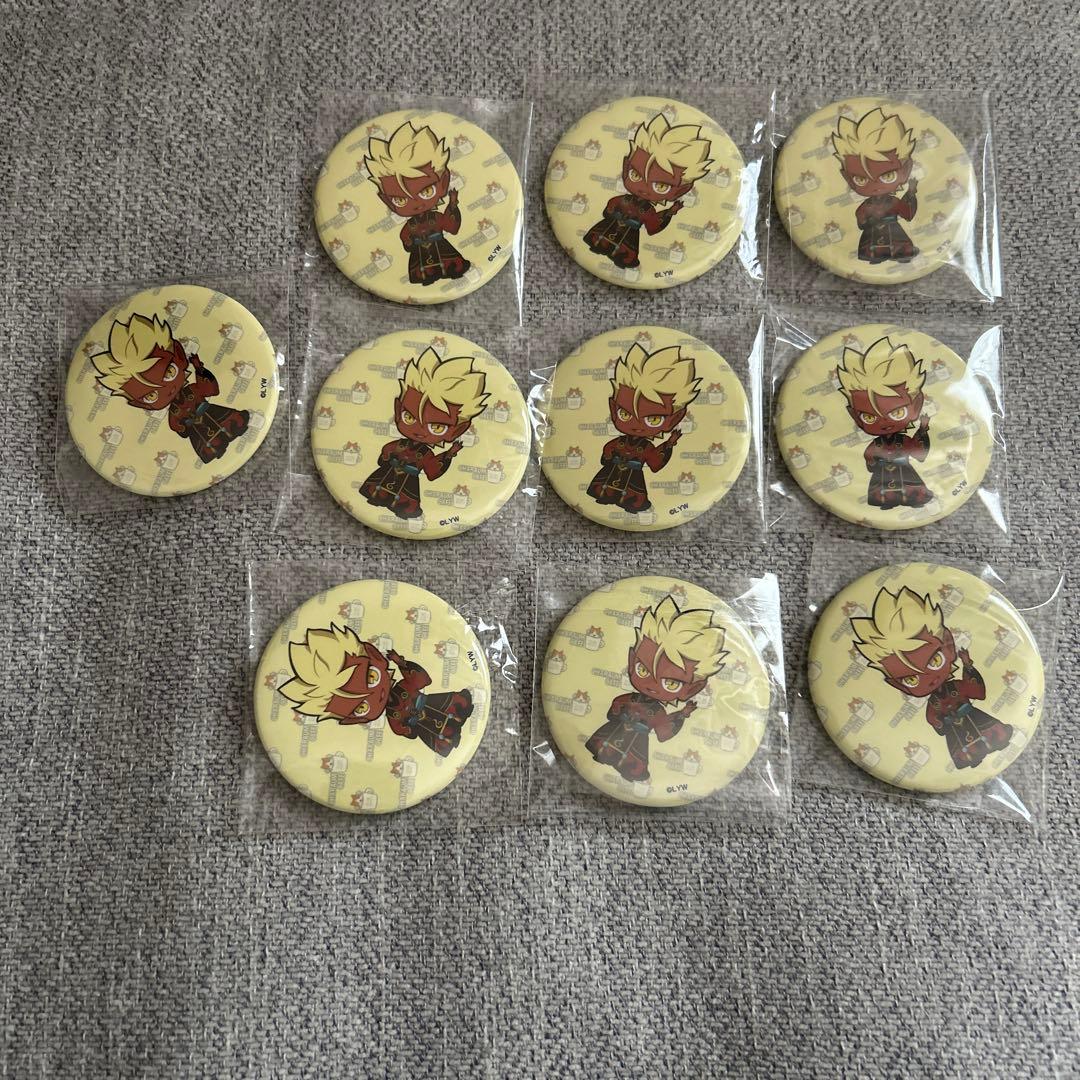 妖怪ウォッチ　エンマ大王　キャラウムカフェ　缶バッジ 10個セット