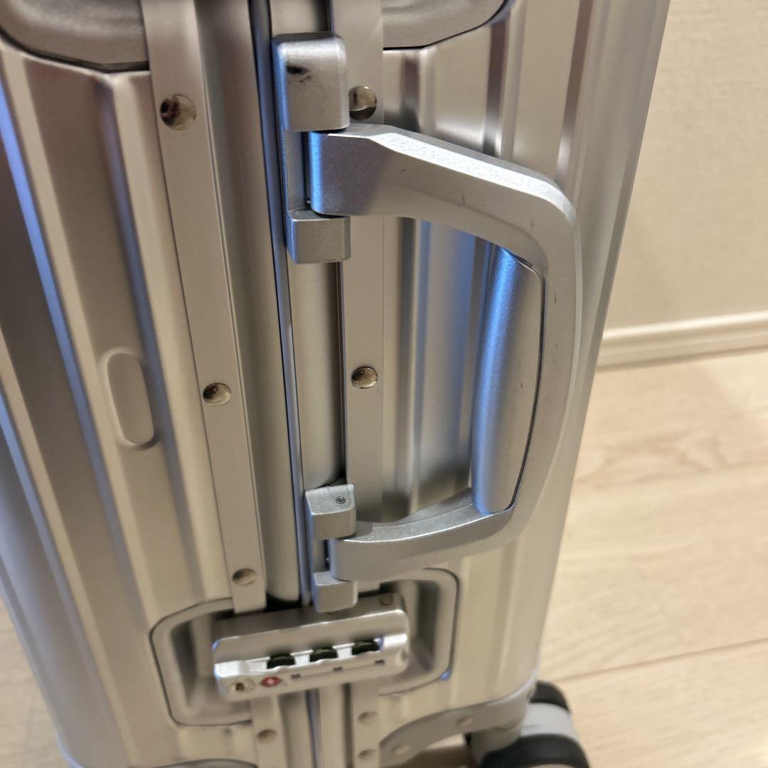 超美品✨スーツケース オールアルミ合金 キャリーケース　シルバー　機内持ち　S