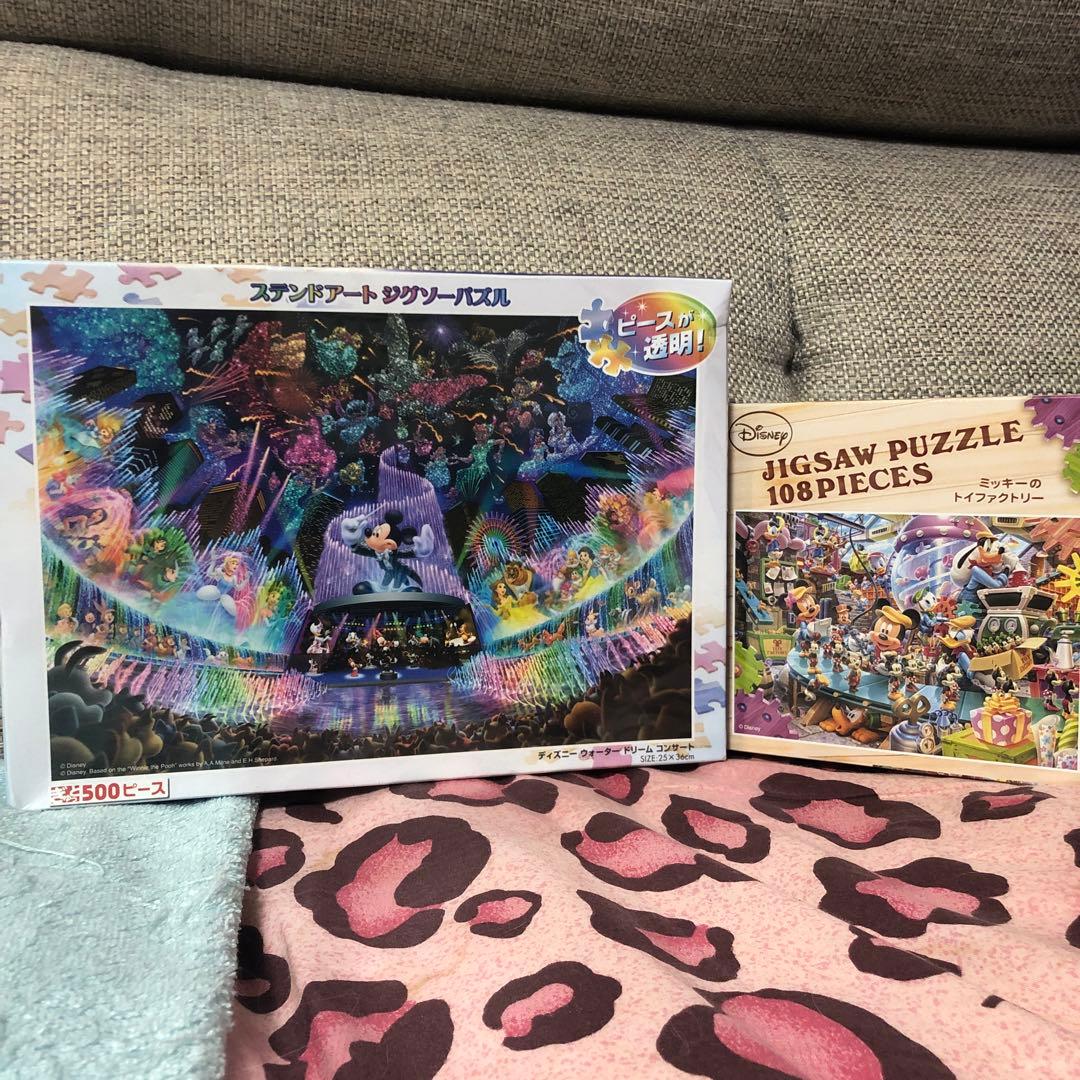 ディズニー  ミッキーマウスパズル セット