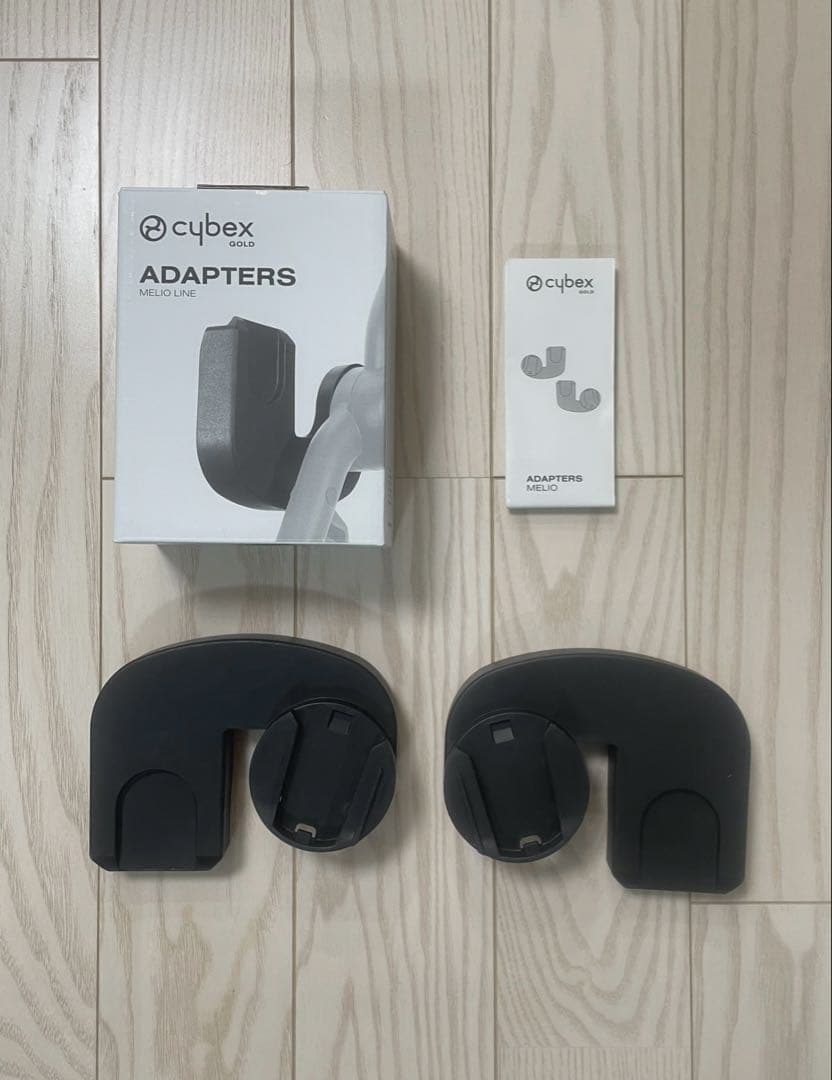 【美品】cybex Cloud Ti-Size ベージュトラベルアダプター付き