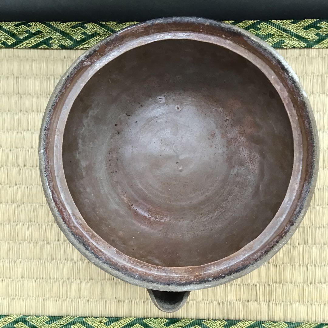 茶道具　備前焼　煎茶　湯さまし急須　窯元五郎辺衛造　栞　紙箱　S34MS