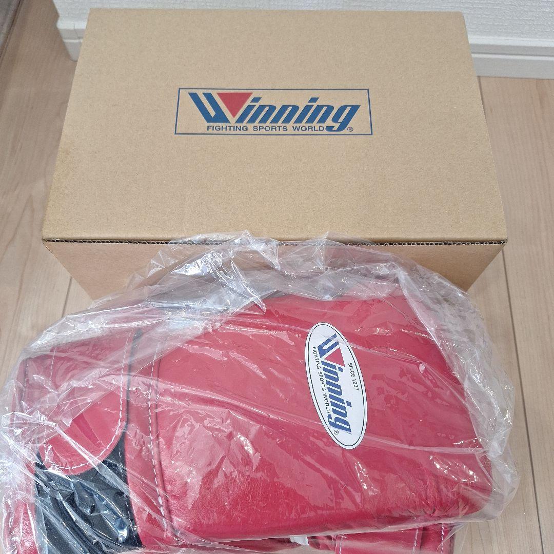 Winning ボクシンググローブ 16oz 新品 赤② ウイニング