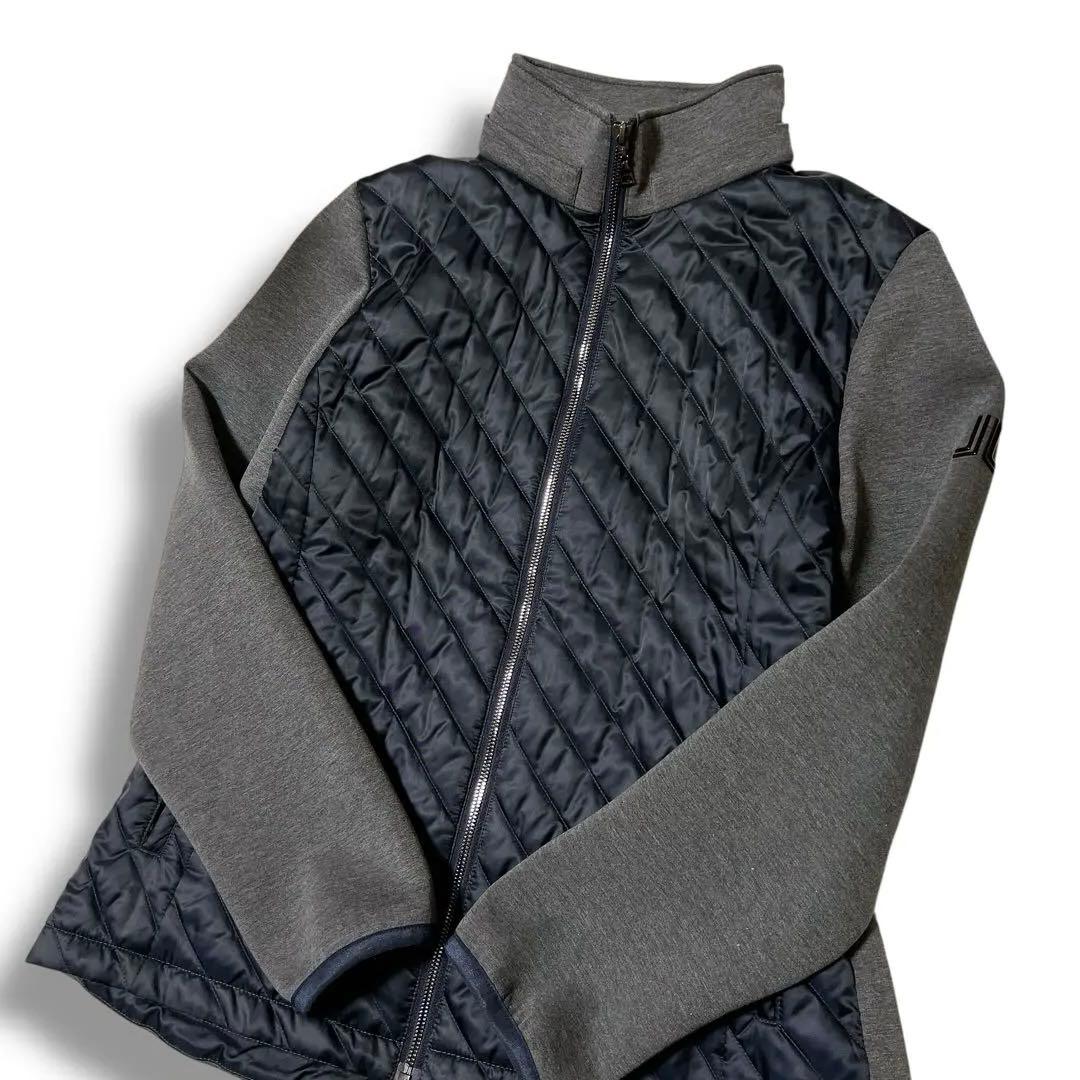 【美品】LANVIN SPORT ヒートナビ 中綿ブルゾン 42 ゴルフ 極美品