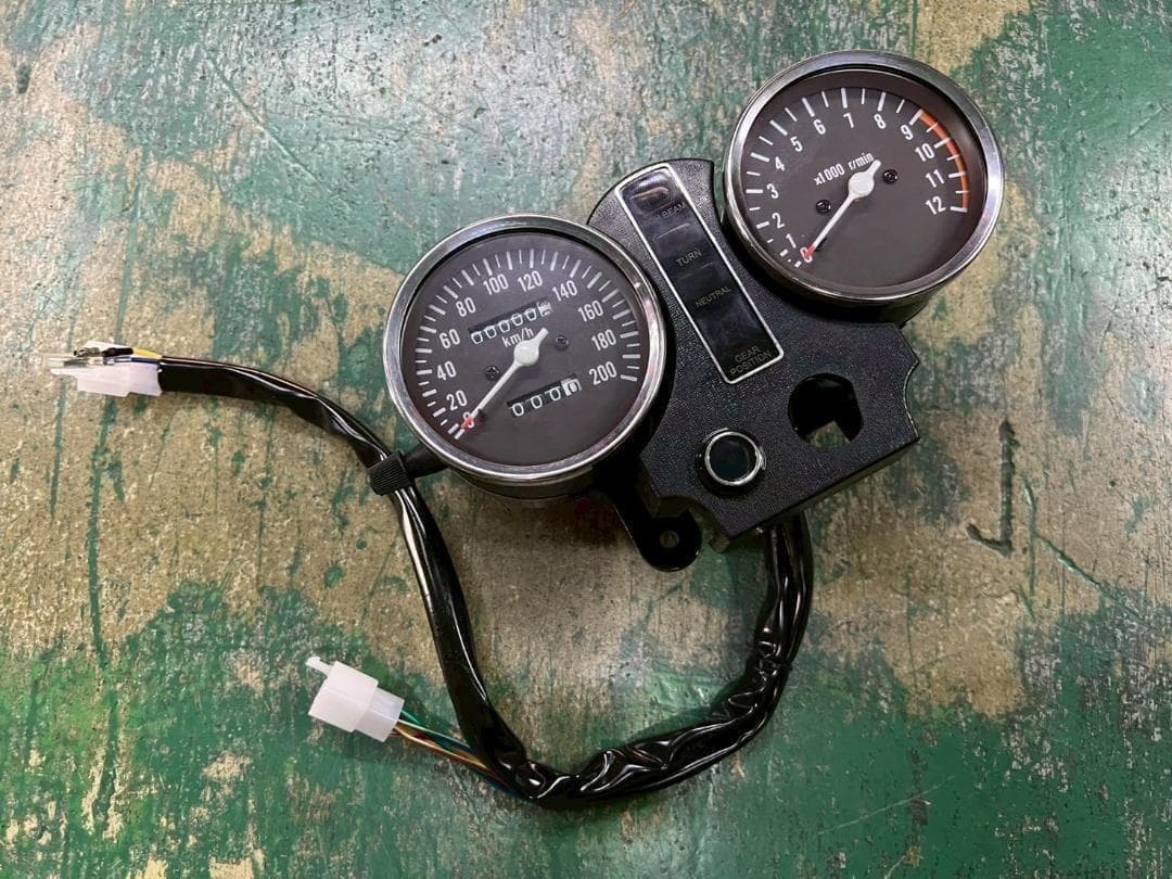 GS400 メーター リプロ/B 当時仕様GS425　GS400E