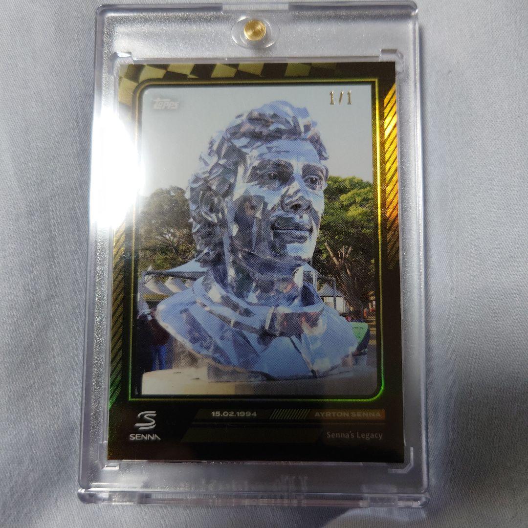 Topps Ayrton Senna 1/1 世界に1枚 one of one