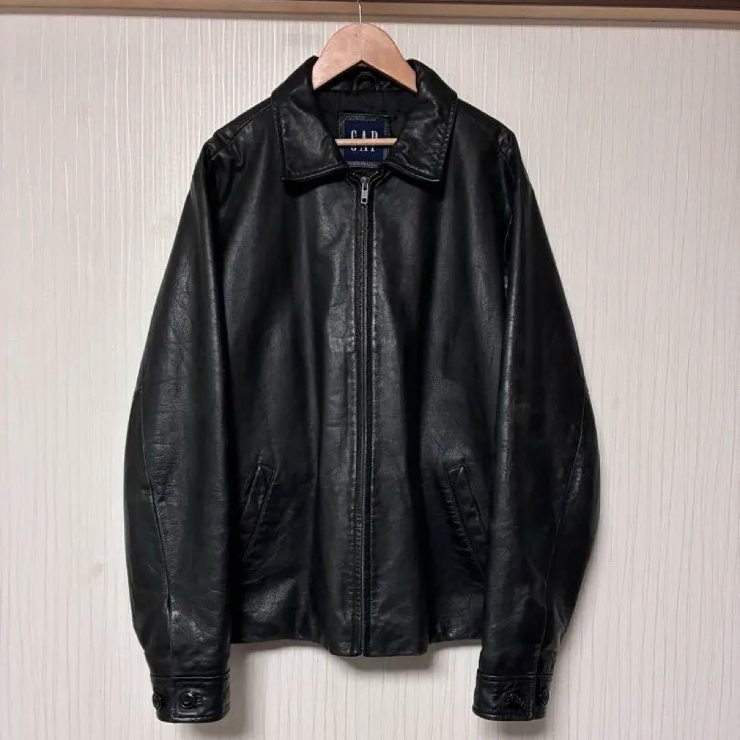 90年代 OLD GAP 牛革 レザージャケット