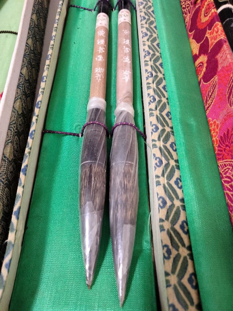 希少 高級 中国画筆セット 大量 未使用あり