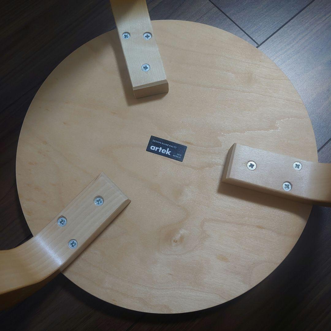 Artek STOOL60 3本脚 バーチ アルテック