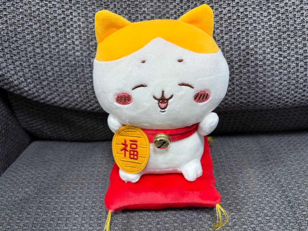 招福ハチワレぬいぐるみ(フェイク)