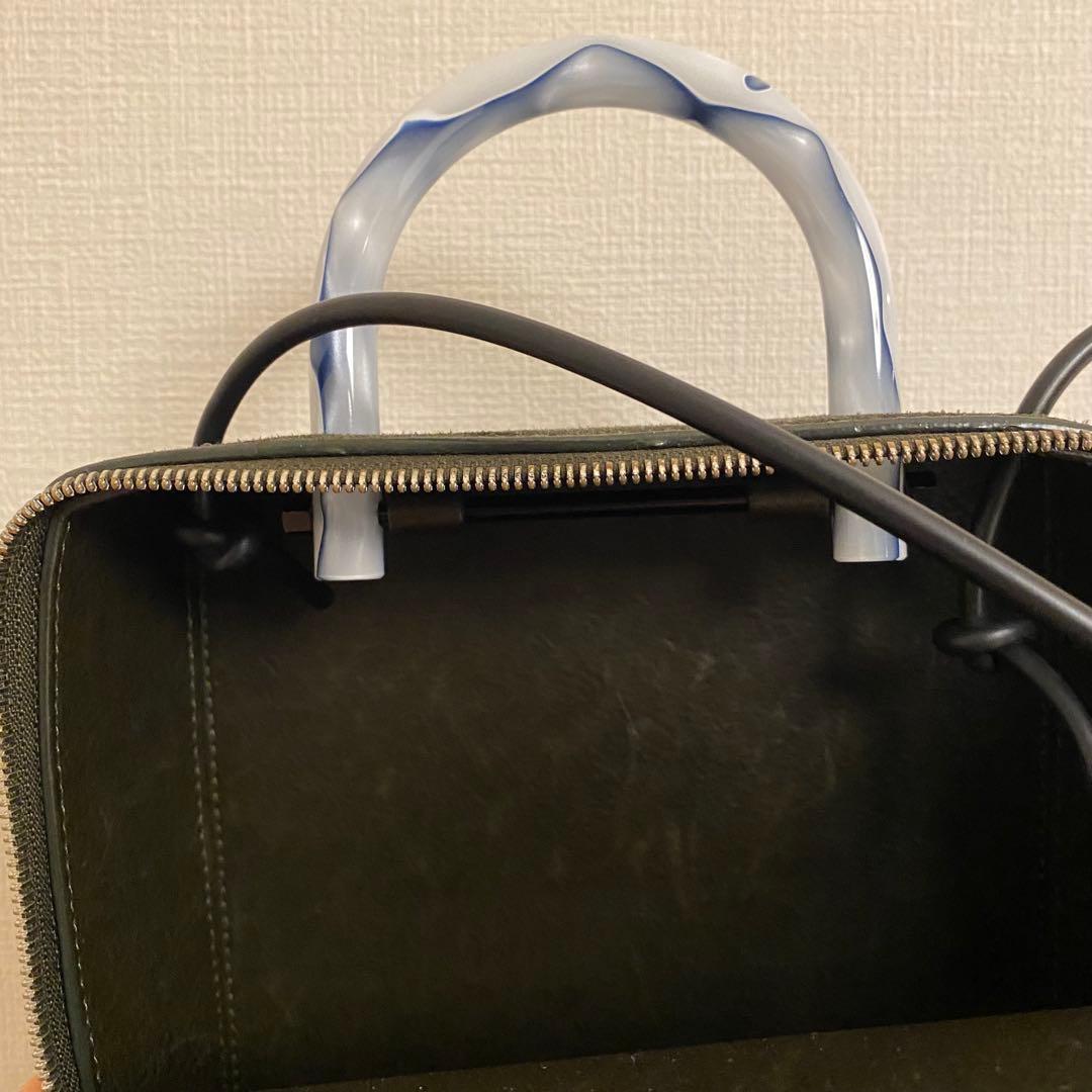 【定価約7万】BUILDING BLOCK ボックスバッグ スエード