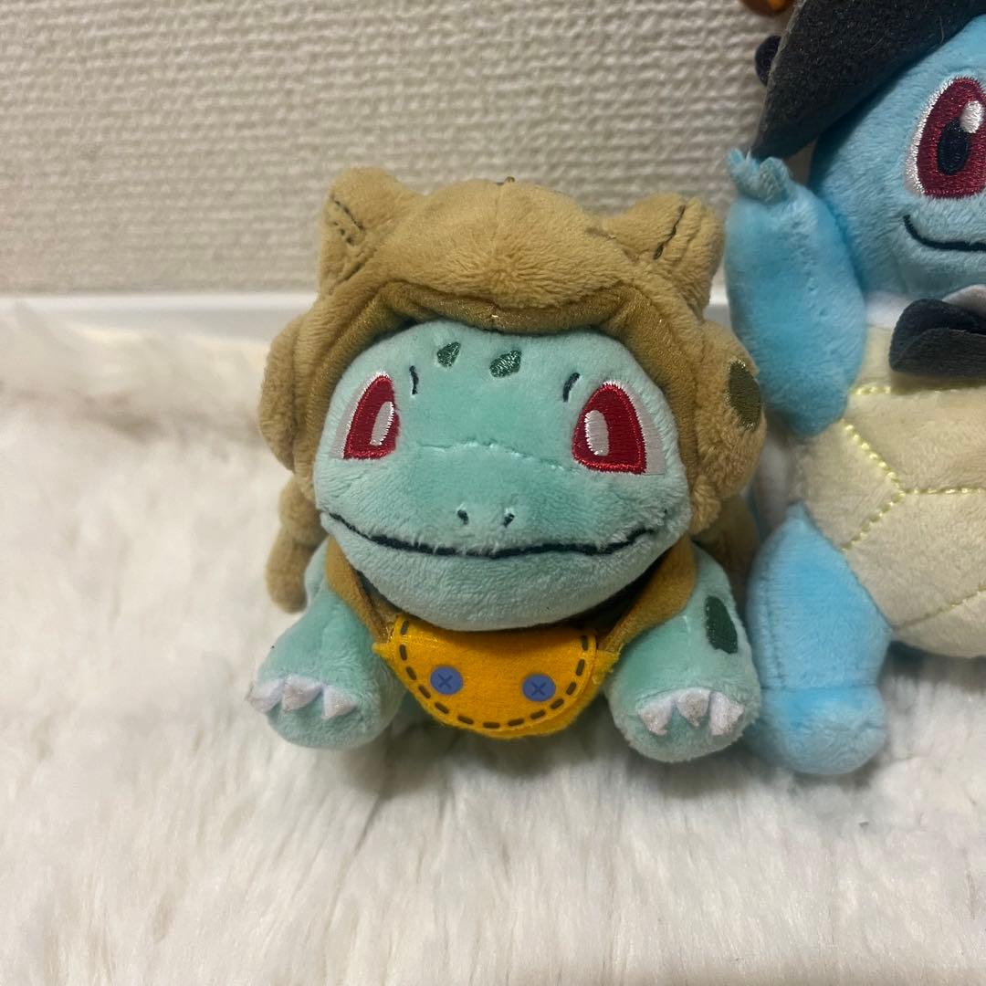 ポケモン　ハロウィン　2019　フシギダネ　ヒトカゲ　ゼニガメ　キーチェーン