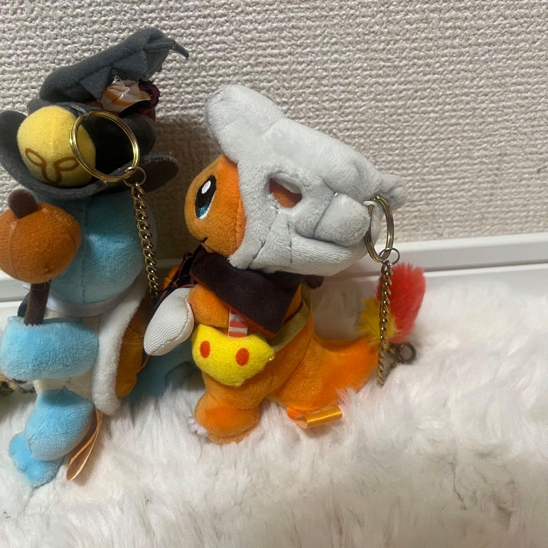 ポケモン　ハロウィン　2019　フシギダネ　ヒトカゲ　ゼニガメ　キーチェーン