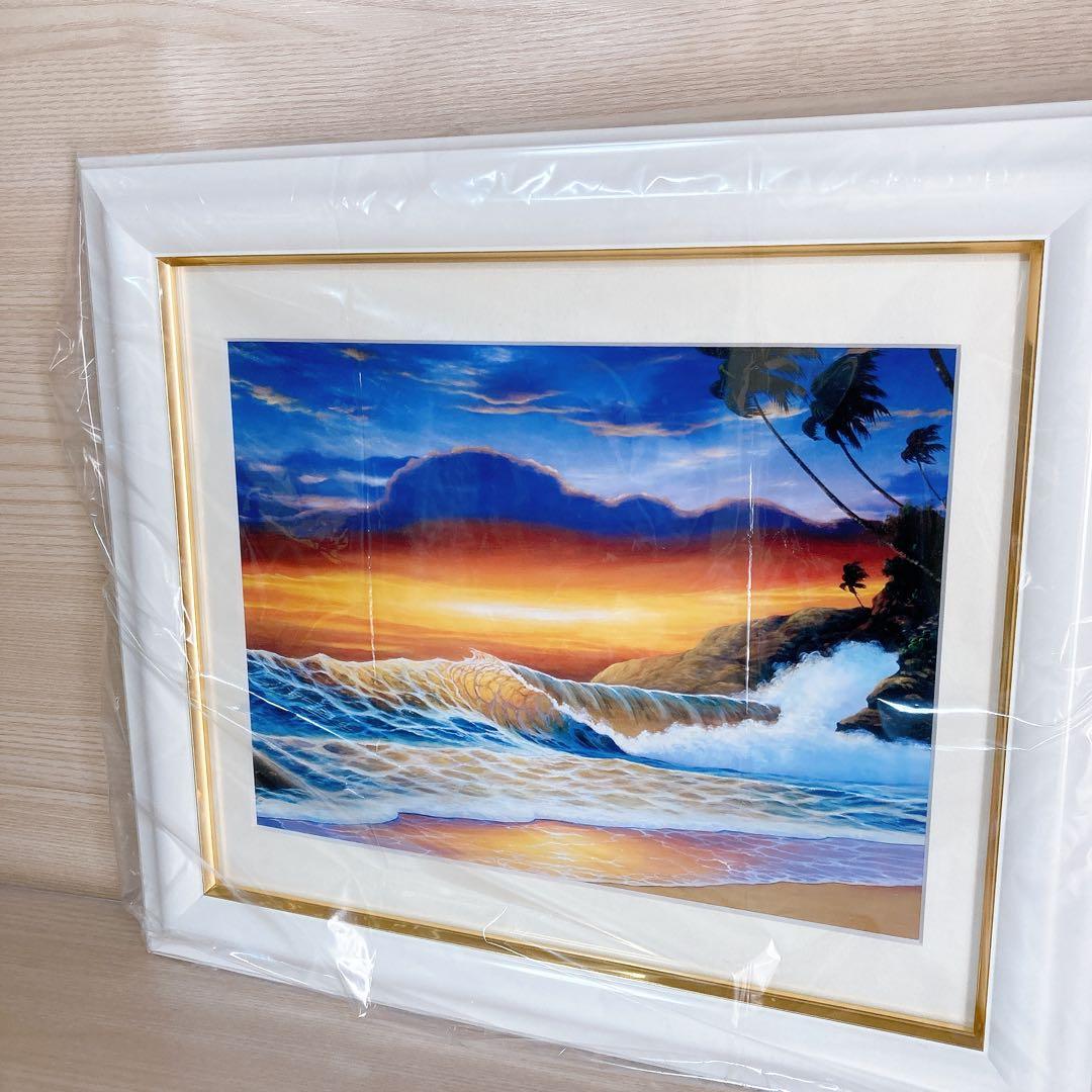 キモ KIMO 作家 夕日が沈む前に 絵画 新品未使用