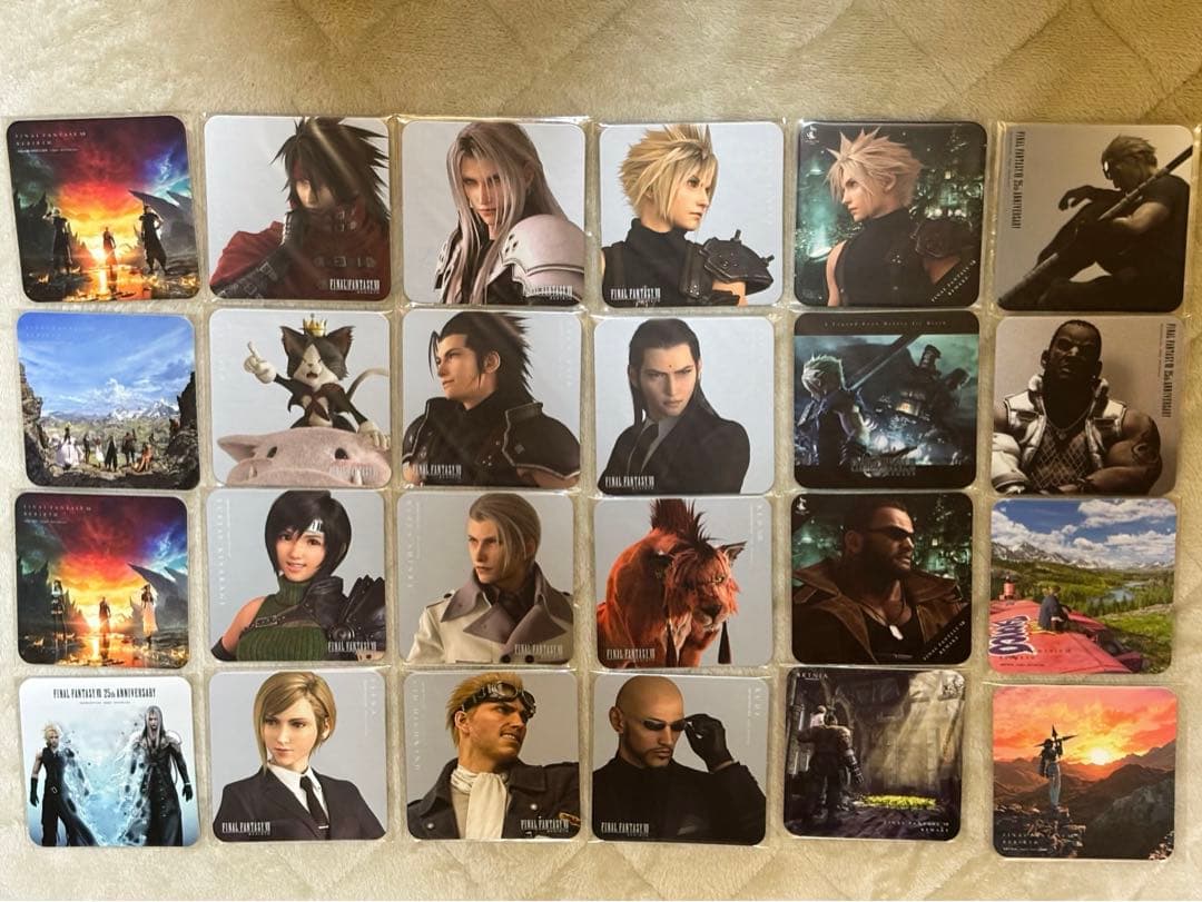 FF7 コースター 24枚セット
