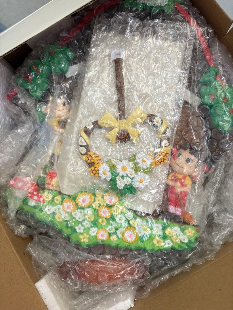 不二家　ペコちゃん振り子時計　当選品　FUJIYA
