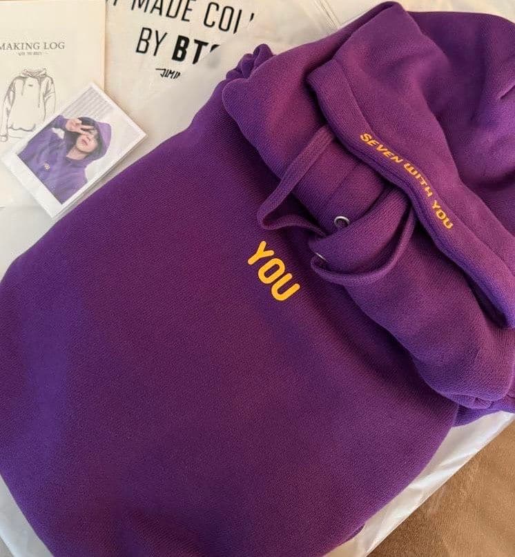 jimin フーディー　bts ジミン　アーティストメイド　S パーカー